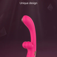 Saskulove Female Adult Products Silicone Vibrator Multicolor Clitoral Stimulation Erotic Masturbation Simulation Testicles