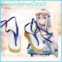 Arknights Skadi Cosplay Shoes Boots Game Anime Halloween RainbowCos0 W1480