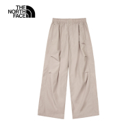 【The North Face 官方旗艦】北面UE男款灰色DWR防潑水休閒長褲｜8BU71OA