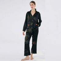 Not Just Pajama真絲居家服/長袖睡衣/桑蠶絲睡衣/可外穿/英國品牌睡衣居家服