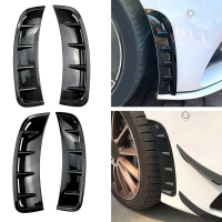 Spoiler Sisi Tabung Hadapan untuk Mercedes Kelas A W177 (A180L/A200L 2018–2022) – ABS Hitam Berkilat
