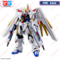 BANDAI Original HG Gundam SEED FREEDOM MIGHTY STRIKE FREEDOM 1/144 Assembly Anime Figures Action Model Toys