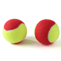 1/6 Pcs Practice Tennis Ball Training Balls Rubber Baseballs Squishy Practice Baseballs for Beginner Child Or Adult Training