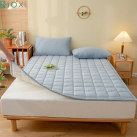 Non-Slip Mattress Bedroom Furniture Student Dormitory Family Bed Cushion Soft Foldable Pad Tatami Mat Sleeping Bed Cover Decor