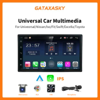 GATAXASKY Car Radio GPS 2 din Android 10.0 Auto Carplay Universal 7" For Volkswagen Nissan Hyundai Toyota Multimedia Player