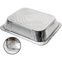 Aluminum Half Size Deep Foil Pan 30 packs Safe for use in freezer, oven, and steam table.pen
