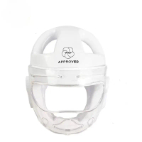 WKF karate helmet White Red Blue Karate Head guard Helmet Head protection