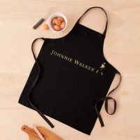 Johnnie Walker label Apron For Kitchen Women Household Items Kitchen Kitchens Accessories Kitchen For Men Apron