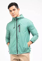 FOREST Forest Windbreaker Men Jacket Reflective Jogging Running Waterproof Jacket - 30361-41LtGreen