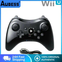Plastic Controller Operate Easily Gamepads Ergonomic Comfortable Game Pad Tv Box Controller For Wii U Black High Quality