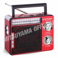 Speaker Bluetooth Radio FM USB Senter Mitsuyama MS-4020BT Classic