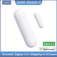 Aqara Door Window Sensor P1 Zigbee 3.0 Smart Home Wireless Anti-theft Homekit Induction Door Magnetic Alarm For HomeKit APP