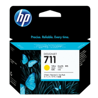 滿額現折220★【請先詢問貨況】HP 711 原廠黃色墨水匣 CZ136A 適用 【請先詢問貨況】HP DesignJet T120/T520