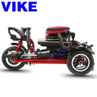 Folding Travel Pro Premium 3-Wheel Mobility Scooter