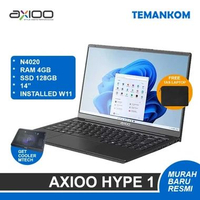 Laptop AXIOO Hype 1 4GB Mybook Notebook Laptop Murah N4020 RAM 4GB SSD 128GB 14 inch Garansi RESMI G