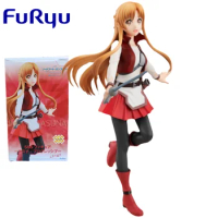 FuRyu Original Anime Figure Sword Art Online Yuuki Asuna Battle of The Sequences Action Figure Toys for Kids Gift Model
