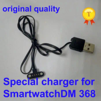 2019 best selling original smart watch power usb cable wristwatch dm368 smartwatch magnetic charging charger cable