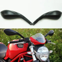 Fit For Ducati Monster 696 796 795 M1100 Motorcycle Rearview Mirror Reflector