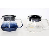 Brewista X系列 鑽石玻璃分享壺 描金透明 魅影藍『歐力咖啡』