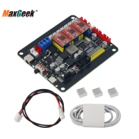 Maxgeek CNC Controller 3 Axis GRBL Control Board Used to DIY Small CNC Engravers Laser Engraving Machines