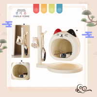 Hanji Kotak Simpanan Cute Cat Design Decorative Entryway Storage Box for Keys Watches Lipsticks and 