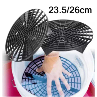23.5/26cm Bucket Filter Anti Scratch Perangkap Kotoran Ember Cuci Mobil Insert Filter Grit Guard Fil