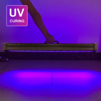 Bar Led UV GEL Curing Lamp High Power Ultraviolet Black Light Oil Printing Machine Glass Ink Paint Silk Screen UVCURING3.0-72