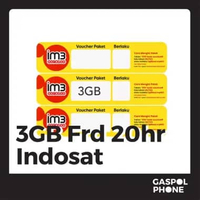 Voucher Indosat Freedom 3Gb 20 Hari Jateng Kuota Data Internet