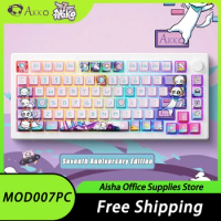 AKKO MOD007PC Mechanical Keyboard Multifunctional Knob Dynamic RGB Gaming Keyboard Hot Swap Gasket Pc Gamer Accessories Office