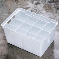 【明邦】《MEIHO》 明邦 インナーストッカーBM-12L 工具箱收納盒#白色(冰箱/配備/釣具/露營)