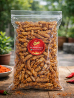 Basreng Pedas Daun jeruk pedasnya bikin nagih 200g - basreng viral basreng daun jeruk pedas nampol b