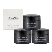 Giorgio Armani 亞曼尼 黑曜岩新生奇蹟乳霜5mlx3入經典版/輕盈版-公司貨