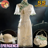 Emergence Cosplay Costume Game Identity V Gardener Cosplay Emergence Costume Emma Woods Cosplay + Wig CoCos-SS