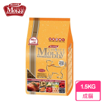 莫比Mobby 愛貓無穀配方 鱒魚&amp;煙燻鮭魚1.5公斤(貓飼料)