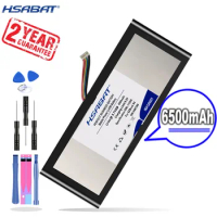 New Arrival [ HSABAT ] 6500mAh Notebook Laptop Replacement Battery for Jumper EZBook S4 HW-3487265 5080270P Z140A-SC