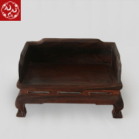 家具 大紅酸枝木羅漢床紅木工藝品古典中式擺件仿古明清微縮微型小家具