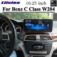 Car Multimedia GPS Audio Radio For Mercedes Benz MB C Class W204 2011 2012 2013 2014 2015 NTG Wireless CarPlay Navigation NAVI