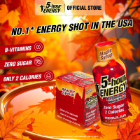 5-hour ENERGY Maple Syrup 4s Regular Strength Energy Shot | No.1 Energy Shot in USA | B-Vitamins | 0