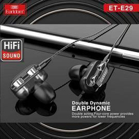 【Earldom】藝鬥士 ET-E29 四喇叭線控耳機 入耳式重低音耳機 線控帶麥克風 3.5mm通用 通話聽歌