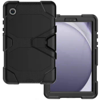 50pcs/lot For Galaxy Tab A9 Case Hybrid Heavy Duty Hybrid Rugged Hard Back Case with Kickstand For Samsung Galaxy Tab A9 Plus