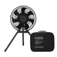 【CARGO container】CARGO MULTI FAN 隨行風扇含收納盒-L(露營電風扇 三腳架風扇 立扇循環扇)