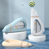 Bath Waterproof Digital Safety Thermometer Cartoon Baby Shower Toys Infants Kids Bathing Baby Care Bathroom Water Thermometer