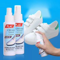 Cream Pemutih Sepatu Putih Pembersih Sepatu Shoes Cleaner Plac