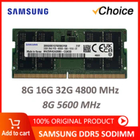 Samsung Notebook DDR5 RAM 8GB 16GB 32GB 4800MHz Original SO DIMM 288pin for Laptop Computer Dell Lenovo Asus HP Memory Stick
