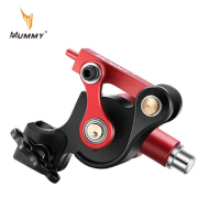 Mummy Rotary Tattoo Machine 3.5mm Stroke Length With RCA Clip Cord Powerful Motor Tattoo Gun For Lin