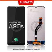 Màn hình hiển thị Allparts cho Samsung Galaxy A20s, thay thế bộ số hóa màn hình cảm ứng LCD, A207f