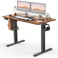Reading Desk Table for Laptop Bed Adjustable Height Electric Sit Stand Up Down Computer Table Modern Gaming Desktop Workstation
