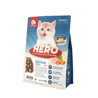 【HeroMama】幼貓初乳晶球糧 嫩雞/鱈魚 1.2KG(貓飼料 貓糧)