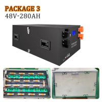 HAKADI 48V 200Ah 230Ah 280Ah 304Ah 310Ah Lifepo4 Rechargeable Battery Pack For Solar Energy Storage Build-in 200A Smart BMS