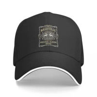 Nashville Music City USA Vintage Baseball Cap Hat Beach Rugby Trucker Hats For Men Women's